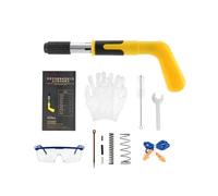 Cloueuse pneumatique pour charpente Mini pistolets à clous en acier, outil de rivetage, mur en béton, dispositif de fente de fil d'ancrage, décoration, pistolet de touffetage, outils électriques de br