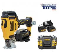 Cloueuse pour carton de toiture sans fil DCN45RNNT-XJ 18V +2x4,0Ah +coffret de clous pour carton de toiture DeWalt