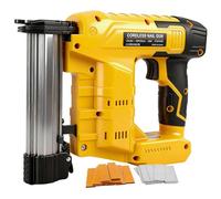 Cloueuse sans fil 18GA améliorée compatible avec la batterie Dewalt 20V, agrafeuse électrique sans balais avec 1000 clous et 1000 agrafes pour la rénovation, le bricolage et le travail du bois