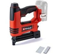 Einhell Agrafeuse sans fil TE-CN 18 Li-Solo Power X-Change (18 V, agrafeuse + cloueuse, incl. 300 clous et 300 agrafes) Livré sans Batterie ni Chargeur