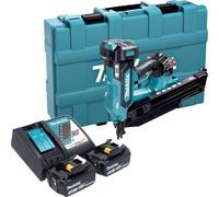 Cloueuse sans fil Makita DBN 901 RFK 18 V 50 - 90 mm Brushless + 2 batteries 3,0 Ah + chargeur + coffret