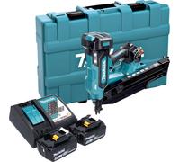 Cloueuse sans fil Makita DBN 901 RTE 18 V 50 - 90 mm Brushless + 2 batteries 5,0 Ah + chargeur + coffret