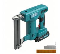 Cloueuse sans fil sans balais 2 en 1, agrafeuse, cloueuse à charpente avec 500 agrafes, 500 clous pour batterie Makita 18 V, DIY