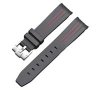 Clouism Pour Omega Swatch Joint Planet Series Moon Mercury Courbé Bracelet en caoutchouc pour montre Moonswatch Courbe Sans Gap Bracelet en caoutchouc Hommes Femmes 20 mm, 20mm, Acétate, Pas de pierre