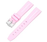 Clouism Pour Omega Swatch Joint Planet Series Moon Mercury Courbé Bracelet en caoutchouc pour montre Moonswatch Courbe Sans Gap Bracelet en caoutchouc Hommes Femmes 20 mm, 20mm, Acétate, Pas de pierre