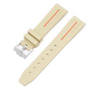 Clouism Pour Omega Swatch Joint Planet Series Moon Mercury Courbé Bracelet en caoutchouc pour montre Moonswatch Courbe Sans Gap Bracelet en caoutchouc Hommes Femmes 20 mm, 20mm, Acétate, Pas de pierre