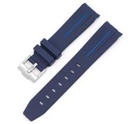 Clouism Pour Omega Swatch Joint Planet Series Moon Mercury Courbé Bracelet en caoutchouc pour montre Moonswatch Courbe Sans Gap Bracelet en caoutchouc Hommes Femmes 20 mm, 20mm, Acétate, Pas de pierre