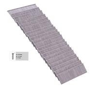 clous 15mm pour agrafeuse-cloueuse 1000 pcs| Universel et pour VONROC ET502AC & SG503DC