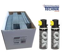 Clous 50mm galvanisés Brads 20° pour Tjep Gas Nagler VF-16/64 Paslode IM65A F16 IM250A 16G BR-07