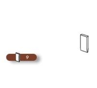 clous 9 15mm 1000pcs/boîte pour agrafeuse RAPID / agrafes
