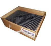 Clous à bande 34° - 2,8 x 50 mm - Anneau inoxydable A2 - Tête bombée - Convient pour Hikoki NR1890DBCL Tjep Prebena Senco 1M