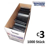 Clous à béton 2,6x13mm pour cloueur à béton sans gaz C3 Spit Pulsa 800 700 1000 pièces P