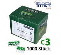 Clous à béton 3,0x15mm lourds pour cloueur à béton sans fil Prebena PKT-8-RHC40 SET22