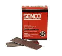 Clous À Tête Plate Senco Galvanisés 16G x 50Mm (Paquet De 2000) SENRX21EAA