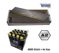 Clous à tête refoulé 44mm inox Clous DA 34° gaz pour cloueur Tjep AB-15/64 Senco GT65i-DA BR-06