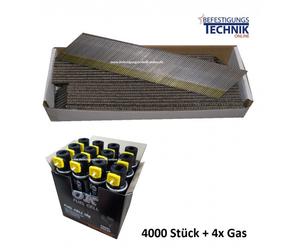 Clous à tête refoulé 50mm galvanisé Clous DA 34° gaz pour cloueur Tjep AB-15/64 Senco GT65i-DA BR-06