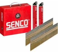 Clous bande 34° Annelés - Galva - 2,8 / 3,1 x 50 à 90mm + GAZ