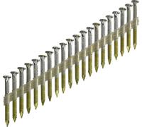 Clous bande 34° Sabots Annelés - Galva - 4 x 40 à 60mm