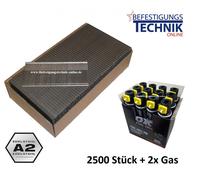Clous Brads 1,6x38mm inox 2 gaz Paslode IM65 IM250 F16 Makita GF600SE Tjep TF 16/64 2,5M BR-04