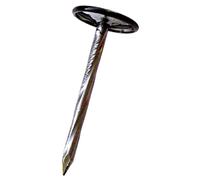 Clous calotins patinés torsadés électro-zingués noirs 40 × 2,7 mm boîte de 250 DIMOS 770471