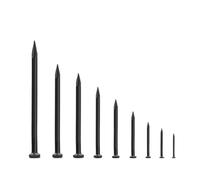 clous Clous en fer for béton et menuiserie à tête plate 18-130 mm, paquet de 2418 pièces(70MM)