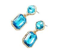Clous d ' oreilles en zircone cubique, mécanisme de verrouillage sécurisé, conceptions portables, idéales pour les longues heures ou les modes de actifs, bijoux d ' oreille adaptés voyages
