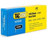 Clous de Finition Brad Galvanisés de Type 18G / 30 mm,Lot de 4.000