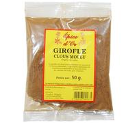 Clous de Girofle En Poudre 50g - Epice d'Or, Qualité Supérieure, Saveur Intense, Authentique et Naturel, Sans Colorant, Sans Additifs Ni Conservateurs.