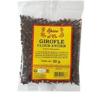 Clous de Girofle Entier 50g - Epice d'Or, Qualité Supérieure, Saveur Intense, Naturel, Sans Additifs Ni Conservateurs
