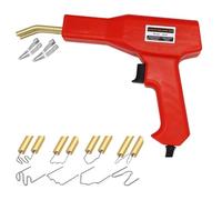 clous de soudage Kit de réparation pare-chocs voiture 150 W, agrafeuse à chaud pour soudage plastique, machine, pistolet(Set2)