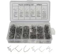 Clous de soudure de voiture, kit de 600 barres de réparation en acier inoxydable - Kit de fixation de carrosserie haute performance avec fixations à fusion rapide | Outil universel de véhicule pour