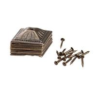 Clous de tapisserie, punaises, décoratives for meubles, 10 pièces 21 x mm, clous en fer bronze antique, boîte à bijoux, canapé décoratif