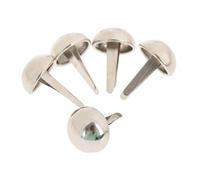 Clous de tapisserie, punaises, décoratives for meubles, 100 pièces clous, for, à tête ronde en forme dôme, for boîte bijoux(12x19mm)