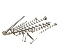 Clous décoratifs à tête plate en acier au carbone, de différentes tailles, for le travail du bois(1.2x20mm 400pcs)