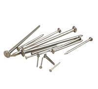 Clous décoratifs en fil de carbone, tête plate, plusieurs tailles, for le travail du bois et le bricolage.(1.2x20mm 400pcs)