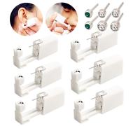 Clous D'oreille Stériles Jetables De 6 Pièces Avec Des Comprimés De Désinfection