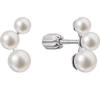 Clous d'oreilles en argent avec de véritables perles de rivière 21101.1B
