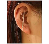 Clous D'oreilles Femme 1 PC Boucles d'oreilles crochet d'enveloppe d'oreille for femmes hip hop punk géométriques zirconia cristal goujon boucles d'oreilles déclaration de mode bijoux cadeau Clous D'o