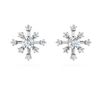 Clous d'oreilles Galaxy, Diamants de synthèse 0,5 ct tw, Forme ronde, Or blanc 18 carats OS