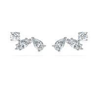 Clous d'oreilles Galaxy, Diamants de synthèse 0,5 ct tw, Formes variées, Argent sterling OS