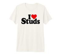 Clous d'oreilles « I Love Heart » T-Shirt Haut de Gamme