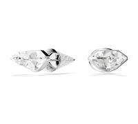 Clous d'oreilles Lucent, Pavé, Pique, Blanches, Métal rhodié OS