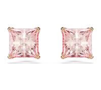 Clous d'oreilles Stilla, Taille Carré, Roses, Doré à l’or rose 18 carats (750/1000) OS