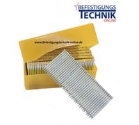 Clous en acier Stahlbrads 1,8x30mm pour cloueur de plinthes Freeman LDFST50 Tjep ST-15/50 Bostitch SB HC50 B