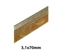 Clous en bande annelés HE 3,1x70mm SENCO