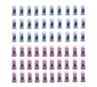 Clous en caoutchouc Réparation de pneus - 60 pièces Chevilles de réparation de roue - Bouchon d'entretien des pneus en libre-service, pour voyage tout-terrain, extérieur, atelier, garage, véhicule