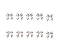 Clous en métal Art Studs 3D Metal Nails Art Bijoux Ruban Nœud Arc Ongles Charme Pour Ongles Décoration Art Accessoires