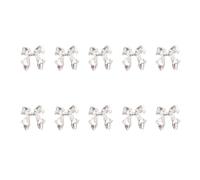 Clous en métal Art Studs Metal Nails Art Bijoux Ruban Nœud Arc Ongles Charme Pour Ongles Décoration Art Accessoires Ruban Bowknot Art Décorations