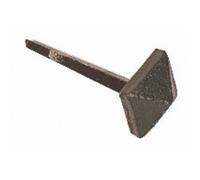Clous forgés tête diamant à pointe - 30x30x15mm - Boîte de 10 BRICOZOR