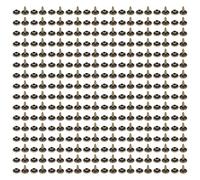 Clous Métalliques Rivets 8mm, 500 Pièces, En Fer Double Plat, Finition Polie Bronze - Passe - Partout, Résistance et Finition Électrolytique, Parfaits Pour Cuir et Accessoires (Bronze)